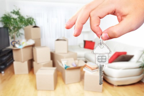 Business move logistics with access planning in Notting Hill