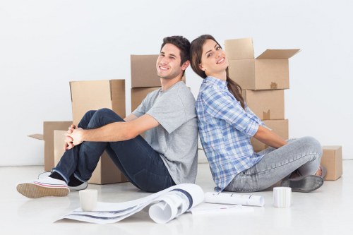 Professional movers planning a relocation in Notting Hill