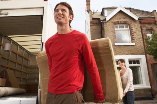 Commercial packing and moving supplies for a Notting Hill office move