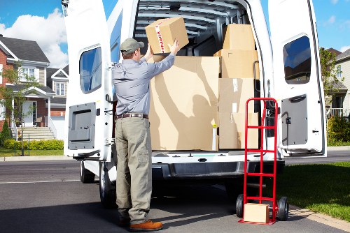 Packing and transport support for a Notting Hill move