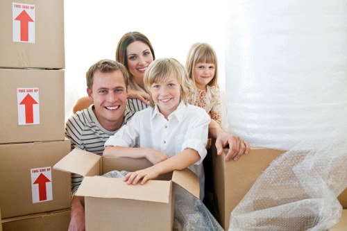 Commercial removals service for a Notting Hill business
