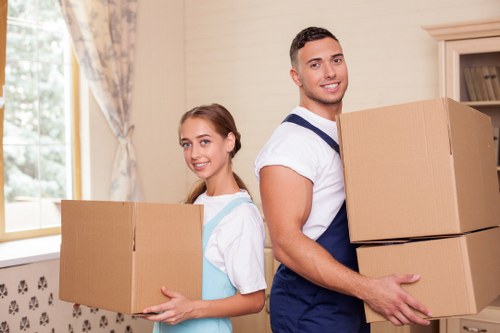 Free quote process for a Notting Hill man and van service